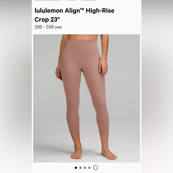 Lululemon Align High-Rise 23” Leggings - Picture 4 of 4